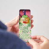 Personalised Couple's Sloth Keepsake In A Tin